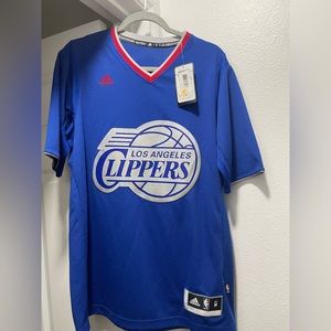 Blue clippers jersey. New
